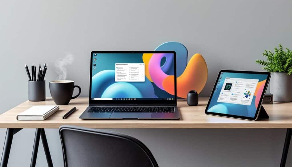 découvrez comment transformer facilement votre tablette en écran secondaire pour votre ordinateur, grâce à des applications et astuces simples. augmentez votre productivité en quelques étapes !